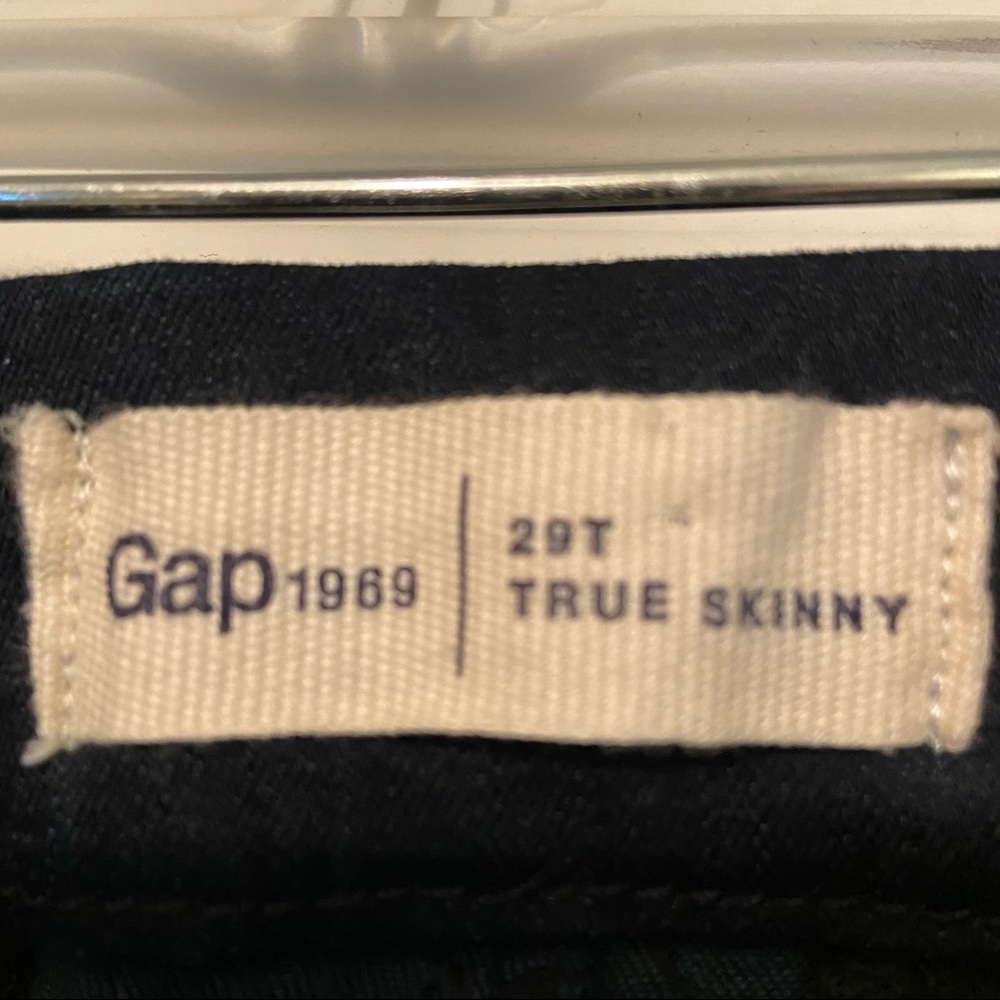 Gap True Skinny Moto Trouser Sculpt Jeans Pants 8 - Picture 6 of 8